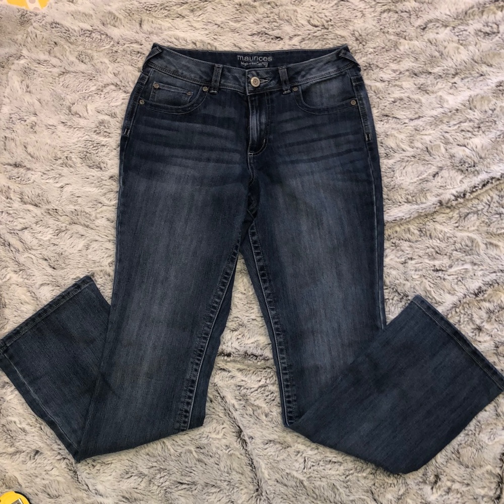 Maurice’s high-rise curvy bootcut jeans